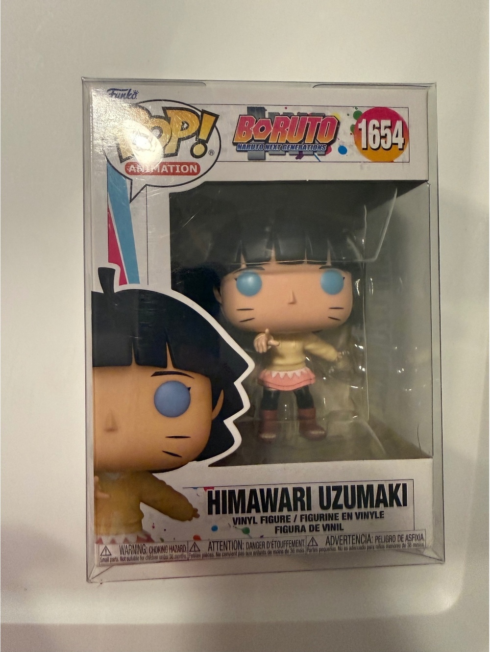 Funko Pop! Animation Boruto Himawari Uzumaki #1654 Vinyl Figure w/ Protector